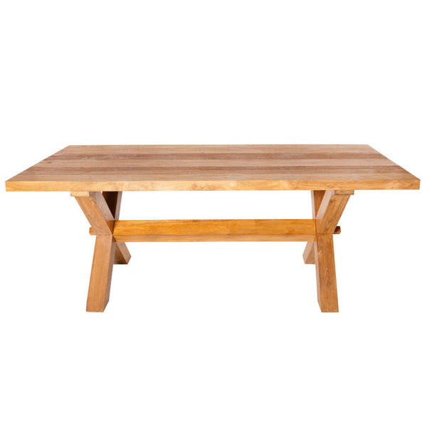 Dining Table Teak Oslo Recycled Solid