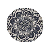 Black Mandala Round 45 x 45 cm