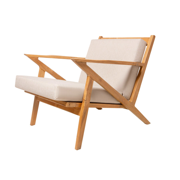 Relaxing Chair Oslo Teak with Arms
