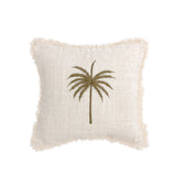 Leah Palm Tree Cotton-45 x 45 cm