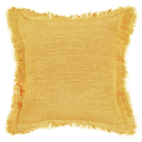 Mustard Amara Plain - 55 x 55 cm