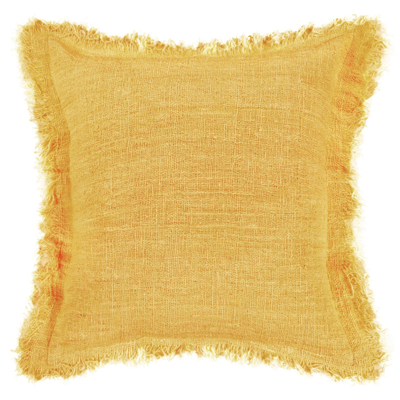 Mustard Amara Plain - 55 x 55 cm
