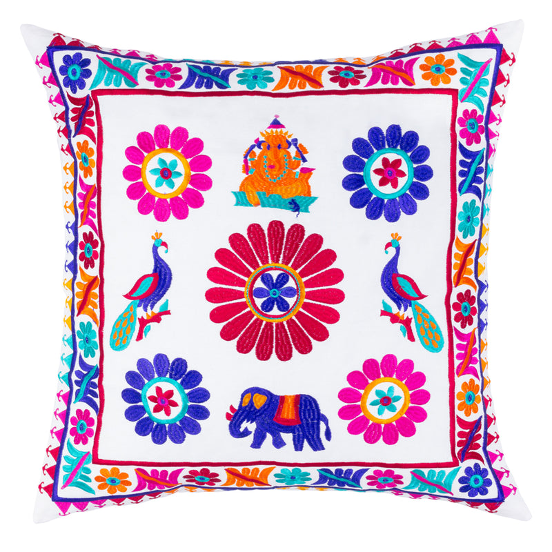 Pink Suzani Ganesh - 60 x 60 cm